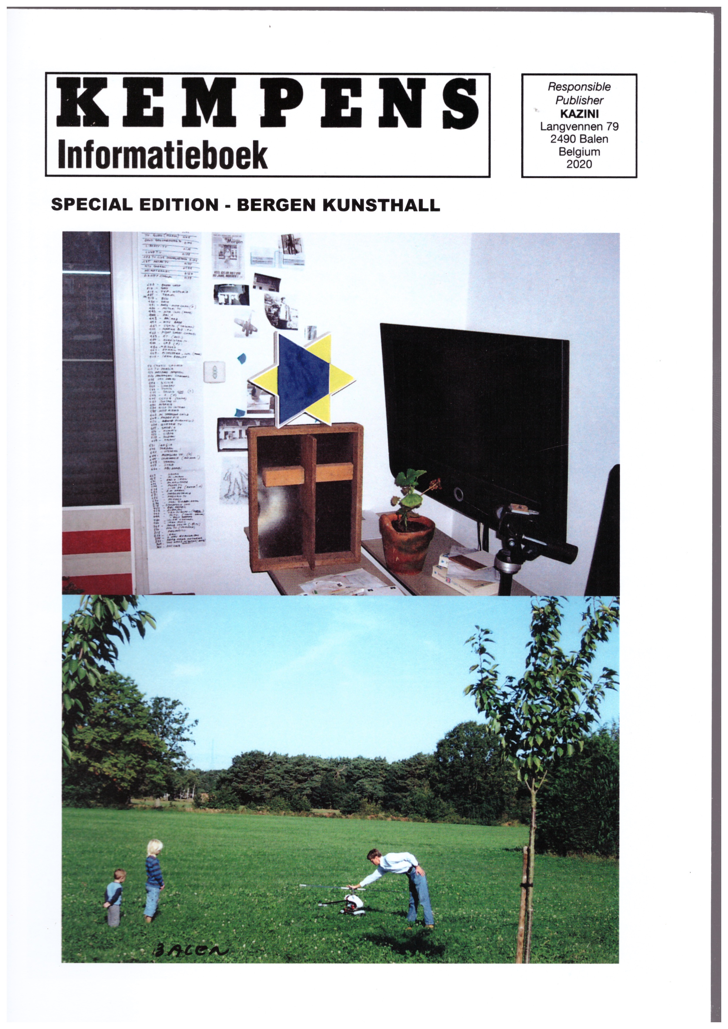 GEYS, Jef - Kempens Informatieboek. Special Edition - Bergen Kunsthall